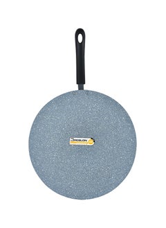 Buy Prestige Non-Stick Speckled Concave Tawa, Grey & Black - 34 cm in UAE