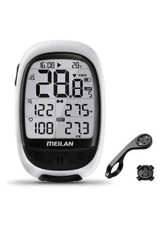 اشتري M2 Bike Global Position System Cycling Speedmeter Wireless BT Bicycle Speed Meter USB Rechargeable في الامارات