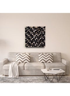 اشتري Dark Brown Soundproof Wall Art By Woodeometry في مصر