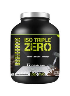 Buy Laperva Iso Triple Zero Next Generation Whey Protein, Belgian Chocolate, 74 Servings - 2.26 Kg in Saudi Arabia