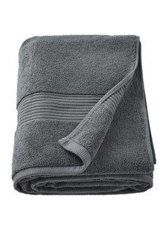 Buy Bath Sheet, Dark Grey, 100X150 Cm in Saudi Arabia