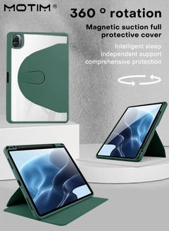 Buy Rotating Case for Huawei Matepad Pro 11 inch (2022) 360 Degree Swiveling Stand Cover with Pencil Holder Auto Sleep/Wake Matepad Pro Case 11" in UAE