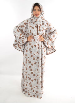 Buy One Piece Islamic Women Prayer Dress Spacious And Comfortable Excellent Material in Saudi Arabia