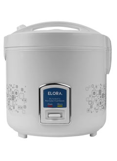 اشتري Electric Rice Cooker With Automatic Cooking, Keep Warm, Safety Protection, And Steamer - Easy to Use, Convenient, Durable 2.2 L- EL-RC-1422 White في السعودية