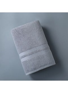 Buy Thickened Absorbent Household Daily Cotton Towel-Gray in UAE