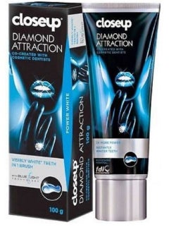 اشتري Closeup Diamond Attraction Powder White Gel Tooth Paste 100G في الامارات