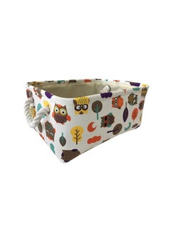 Buy Fabric Storage Basket with Handles in UAE