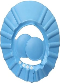 اشتري Baby's Eye Shield Shampoo Shower Protector Soft Cap - Blue في مصر