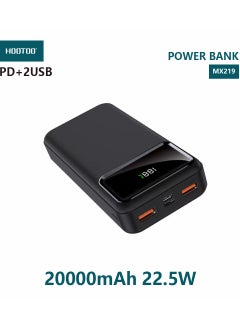 Buy Power Bank 20000mAh Fast Charging Two USB Ports One PD Port  Galaxy Charging Port in Saudi Arabia