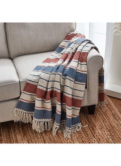 اشتري Art Accent Genae Woven Throw 160 x 130 cm في الامارات