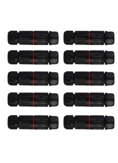 Buy 10 Pcs Waterproof Junction Box, IP68 Outdoor Cable Connector, 4-7mm Waterproof Outdoor Sleeving Coupler, Electrical Waterproof Branch Sleeving in Saudi Arabia