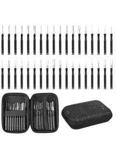 Buy 36 PCS Terminal Removal Tool Kit, Upgraded Pin Extractor Tool, Terminal Ejector Kit, Electrical Wire Connector Pin Removal Tool Kit with a Protective Bag for Car Automotive Most Connector Terminal in UAE