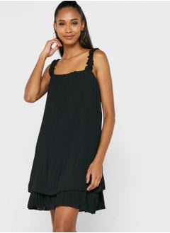 Buy Strappy Pleated Dress in Saudi Arabia