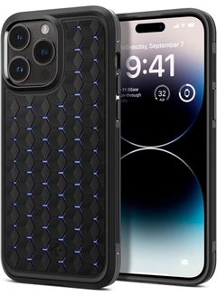 اشتري Cryo Armor iPhone 14 Pro Case Cover with Arctic Flow Tech for Gaming - Matte Black في الامارات
