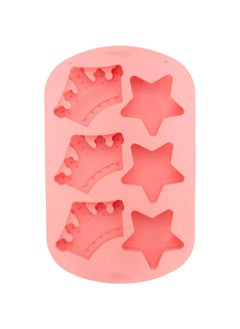 Buy Wilton Royal Crowns and Stars Silicone Cake Mold, 6-Cavity in UAE