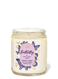 Buy Butterfly Single Wick Candle in UAE