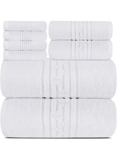 اشتري Premium Bath Towels Set Pack of 8 في الامارات