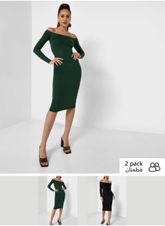 Buy 2 Pack Bardot Dress in Saudi Arabia