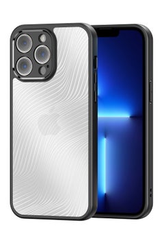 Buy DUX DUCIS Aimo Cover for the iPhone 13 Pro Max mobile phone slim, transparent matte cover made of TPU, polycarbonate, polypropylene, silicone - black in Egypt