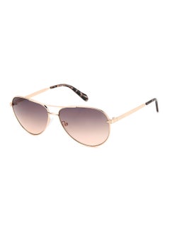 Buy Women's UV Protection Pilot Sunglasses - Fos 3141/G/S Red Gold 59 - Lens Size: 59 Mm in Saudi Arabia