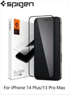 Buy iPhone 14 Plus/iPhone 13 Pro Max GlastR Slim Full Cover Screen Protector in Saudi Arabia