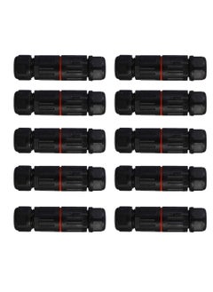 Buy 10 Pcs Waterproof Junction Box, IP68 Outdoor Cable Connector, 4 7mm Waterproof Outdoor Sleeving Coupler, Electrical Waterproof Branch Sleeving in Saudi Arabia