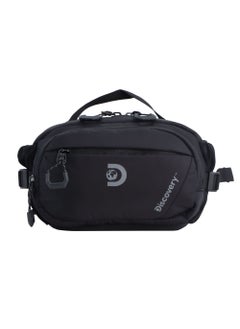 اشتري Discovery Body Spirit Nylon Ripstop Waist Bag Black for Men and Women, Durable Lightweight Waterproof Hip Pack Bag/Crossbody/Sling/Belt Bag  Outdoor Hiking Trekking Running Camping في الامارات