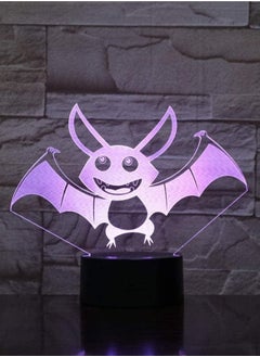 Buy 3D Illusion Lights Anime Lights for Boys and Girls Halloween bat Personalized Decoration for Bedroom for Children Pretty USB LED Multicolor Night Light Multicolor Night Light for Home Decoration in UAE