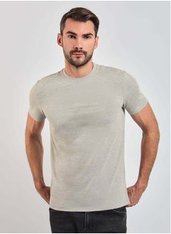 Buy Basic Cotton Regular Fit T-Shirt in Egypt