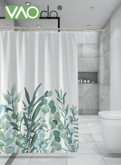 Buy Polyester Printing Shower Curtain 3D Digital Printing Easy to Clean Polyester Material Thickened and Impermeable Machine Washable Warm Shower Curtain Waterproof and Mildew Proof Shower Curtain in UAE