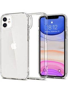 Buy iPhone 11 Case Clear Cover [Anti-Yellowing] Ultra Thin Silicone Shockproof Back Cases Transparent Protective Phone Case for Apple iPhone 11 6.1 inch 2019 - Crystal Clear in UAE