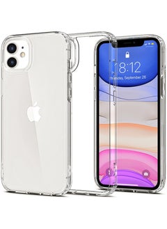 Buy iPhone 11 Case Clear Cover [Anti-Yellowing] Ultra Thin Silicone Shockproof Back Cases Transparent Protective Phone Case for Apple iPhone 11 6.1 inch 2019 - Crystal Clear in UAE