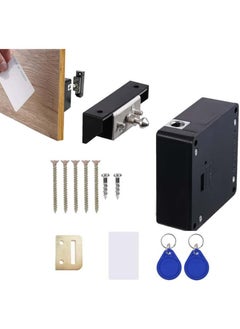 Buy Electronic Cabinet Lock Hidden DIY RFID Lock for Wooden Cabinet Drawer Locker Cupboard in UAE