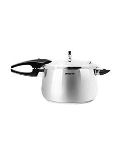 اشتري Pressure cooker, 9 liters, Arshia Al-Amany, stainless steel, PR135-406 في مصر