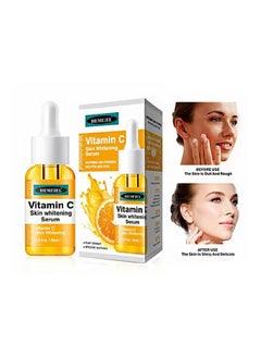 Buy Vitamin C Skin Brightening Face Serum, Hyaluronic Acid & Vitamin E - Natural Organic Anti-Wrinkle & Skin Rejuvenating Moisturizer Vitamin C For All Skin - Anti-Aging Serum (30ml) in Saudi Arabia