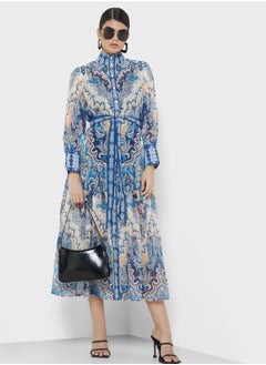 Buy Abtract Print Dress in UAE