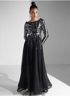 اشتري Bardot Sequin Detail Dress في الامارات