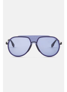 اشتري Men SFI08458530Y Sports Sunglasses, Navy في الامارات