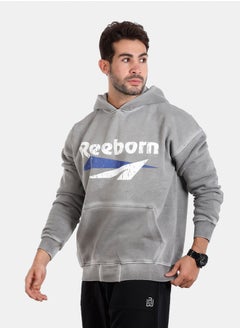 Buy Printed Hoodie With Kangaroo Pockets in Egypt