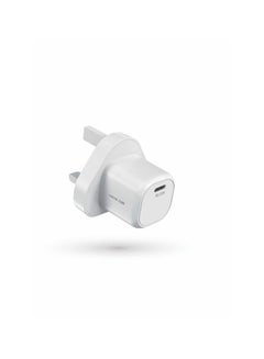 Buy iPhone Wall Charger UK 20W PD Port Fast Charging with Overheat Protection Compatible with iPhone 14/13/13 Mini/13 Pro/13 Pro Max /12/12 Mini/12 Pro/12 Pro Max/11/11 Pro - White in UAE