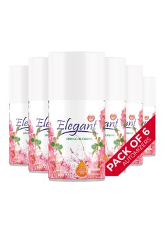 اشتري 6 Piece SPRING Blossom Automatic Refill Spray Set 300ml في الامارات