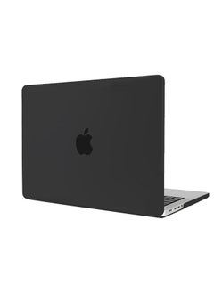 Buy Matte Case Compatible for MacBook Pro 16 inch Case A2485 Hard Shell Cover for 2021 MacBook Pro 16.2 - Black in UAE