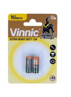 اشتري Size (N) SUM5/R1 Extra Heavy Duty 1.5V Batteries - One Card في الامارات