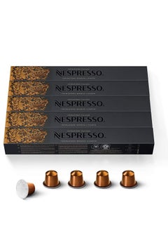 Buy Nespresso Original Line Ispirazione Genova Livanto pack of 5 Sleeves 50 Capsules in UAE