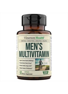 Buy Multivitamin for Men - Daily Men's Multivitamins & Multiminerals Supplement for Energy, Focus and Performance. Mens Vitamins A, C, D, E & B12, Zinc, Calcium, Magnesium & More. 30 Days of Multi Vitamin in UAE