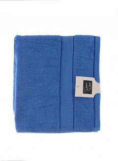 اشتري Blue 100% Cotton Hand Towel 50x90 cm في الامارات