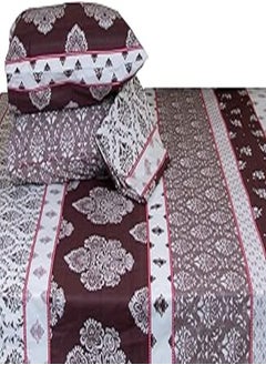 اشتري Family Bed 135 Flat Bed sheet Set Cotton 3 pieces size 180 x 250 cm في مصر