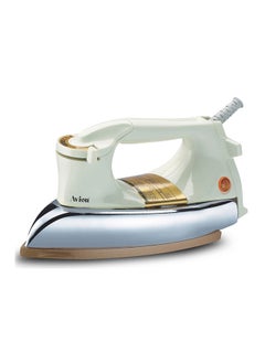 Buy 1200W Heavy Weight Dry Iron - Electric Iron 60 Micron Ceramic Coated Sole Plate Durable Heavy Weight Iron Box Auto Shut Off, Temperature Setting Dial, Overheat Protection AHW21DI in UAE