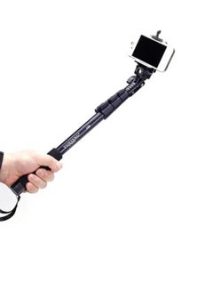 اشتري Selfie Stick Extendable Handheld Monopod Phone Holder With Bluetooth Shutter for Camera iPhone Android GoPro في الامارات
