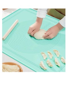 اشتري Silicone Baking Mat Rolling Kneading Pad Pastry Tool Crepes Pizza Dough Non-Stick Silicone Mat Oven Liner في الامارات